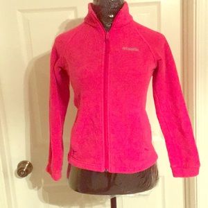Columbia girls M(10-12) sweater. Fleece